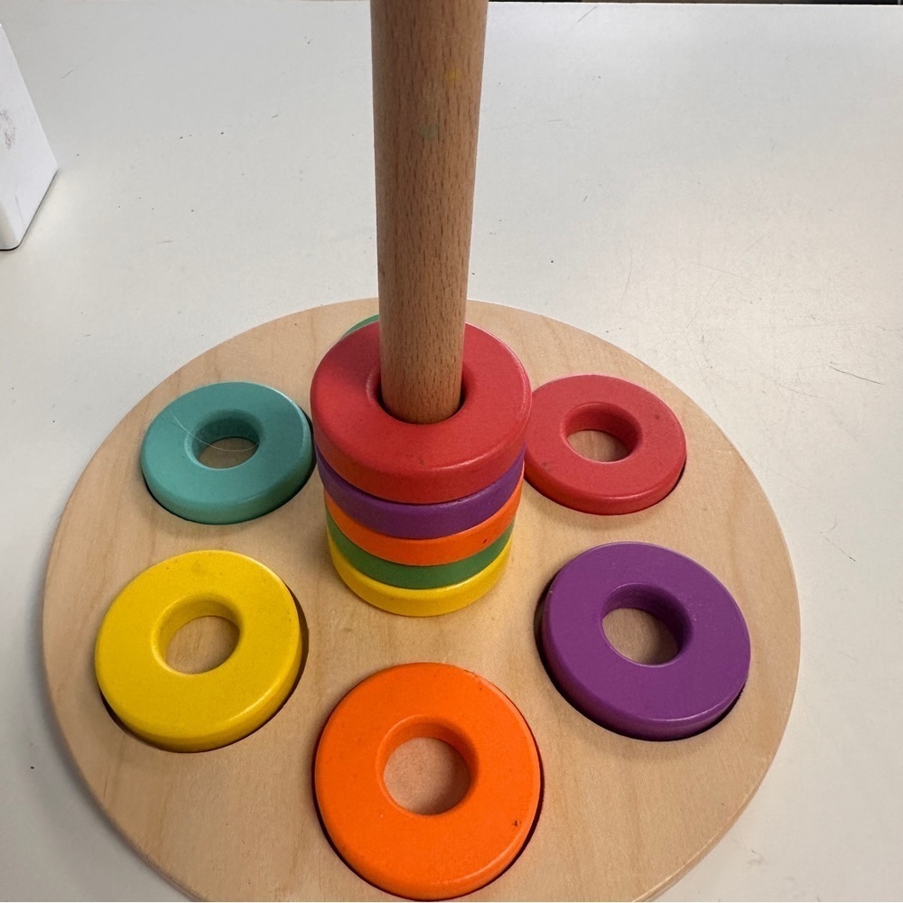 Lovevery Flexible Wooden Ring Stacker